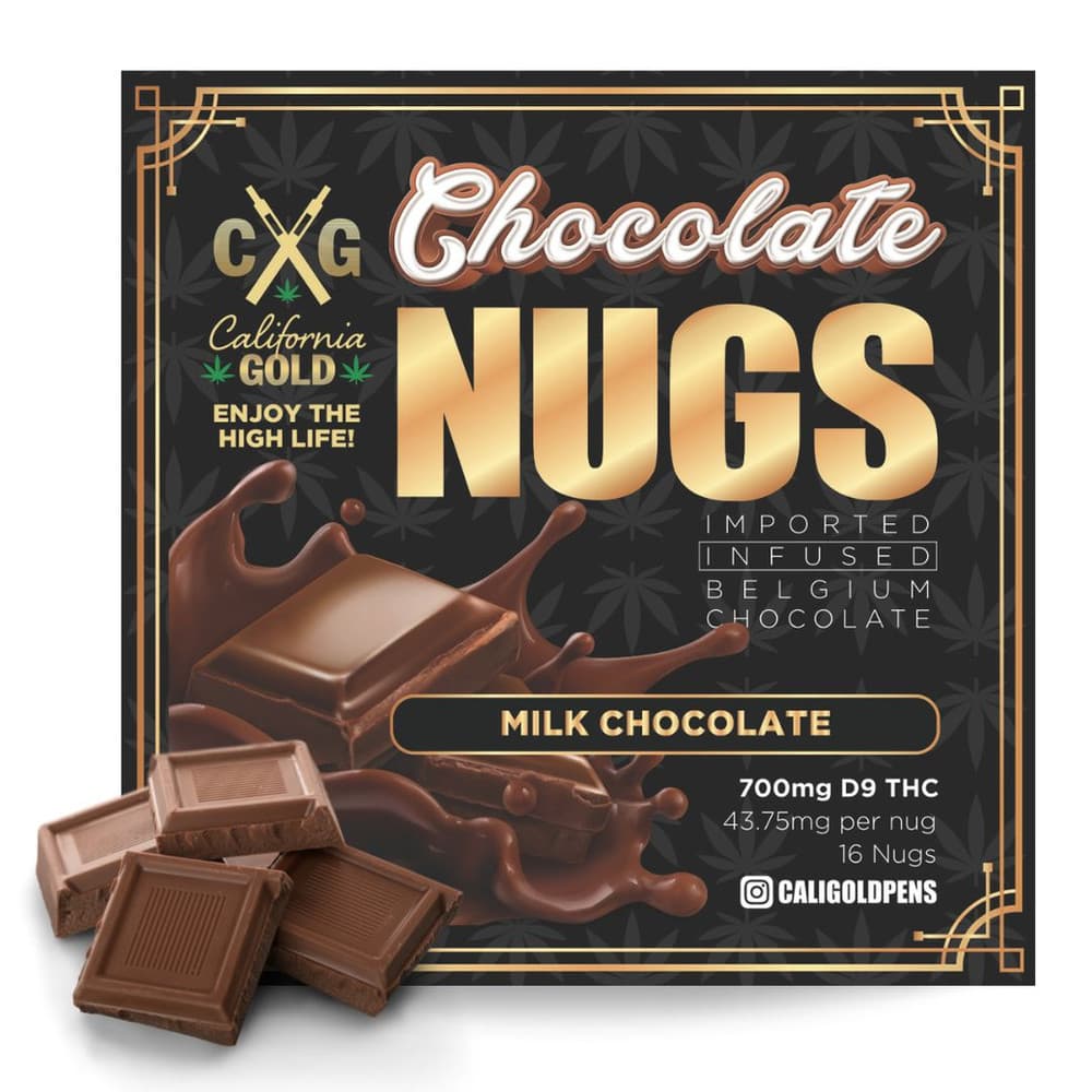California Gold THC Chocolate (700mg)