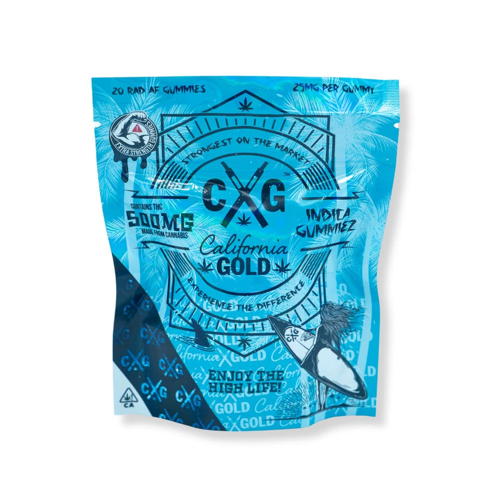 California Gold Gummies — Indica (500mg)