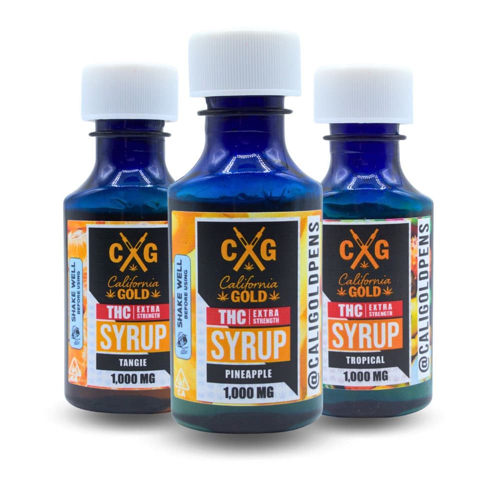 California Gold THC Syrup (1000mg)