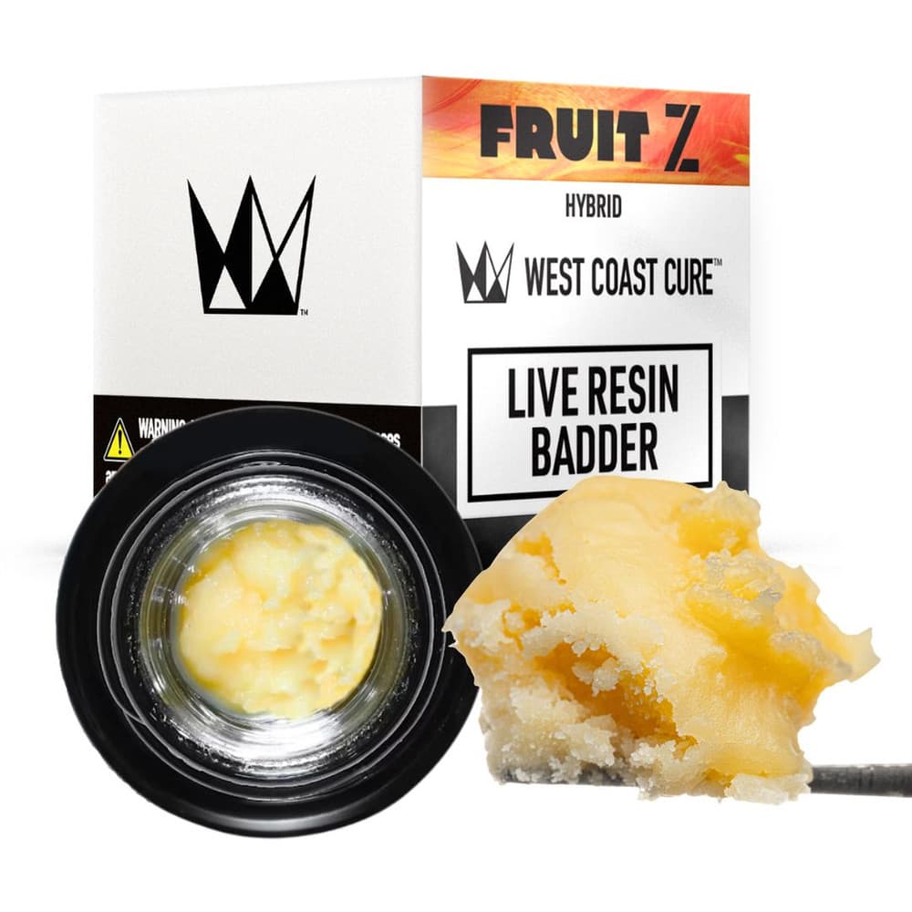 West Coast Cure Live Resin Badder (1000mg)